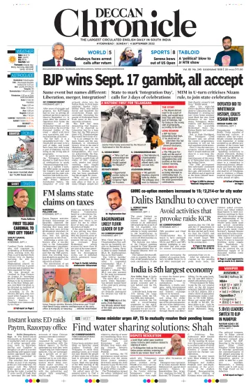Deccan Chronicle - 4 Sep 2022