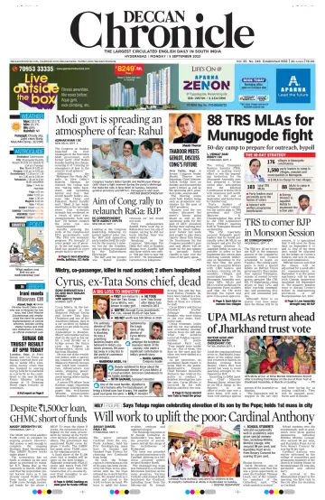 Deccan Chronicle - 5 Sep 2022