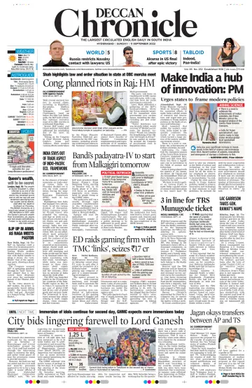 Deccan Chronicle - 11 Sep 2022