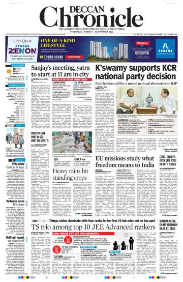 Deccan Chronicle - 12 Sep 2022