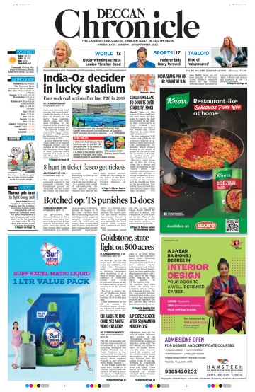 Deccan Chronicle - 25 Sep 2022
