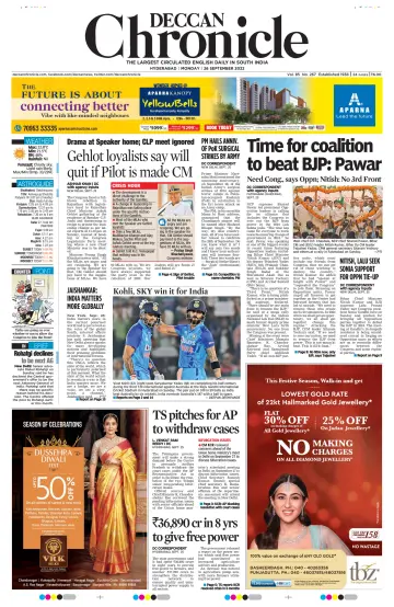 Deccan Chronicle - 26 Sep 2022