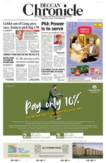 Deccan Chronicle - 30 Sep 2022
