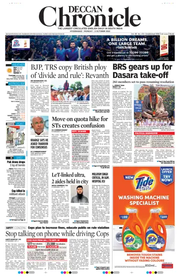 Deccan Chronicle - 3 Oct 2022