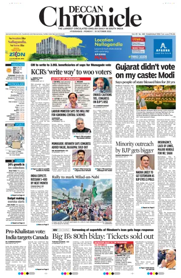 Deccan Chronicle - 10 Oct 2022