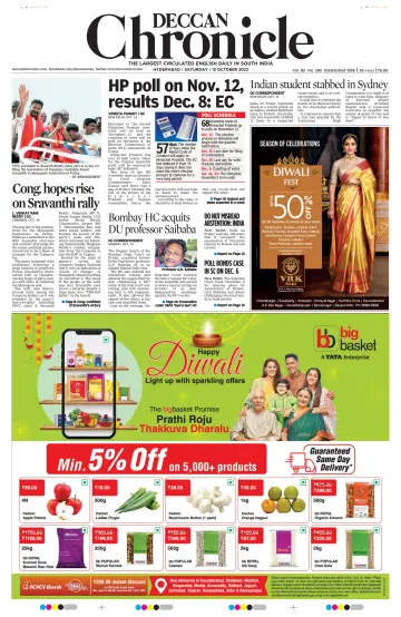 Deccan Chronicle - 15 Oct 2022