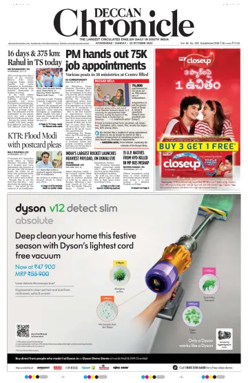 Deccan Chronicle - 23 Oct 2022