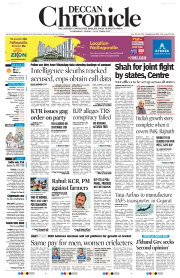 Deccan Chronicle - 28 Oct 2022