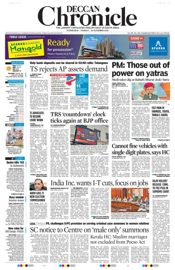 Deccan Chronicle - 22 Nov 2022