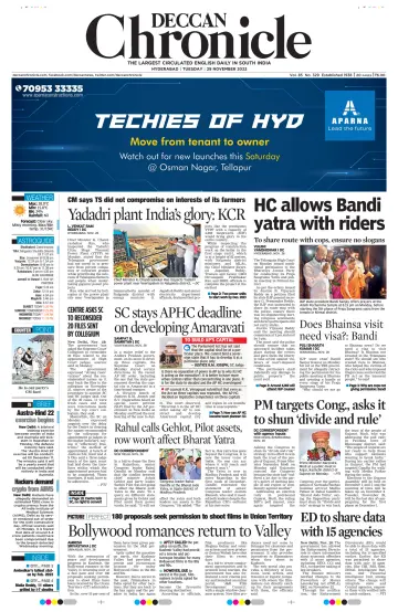 Deccan Chronicle - 29 Nov 2022