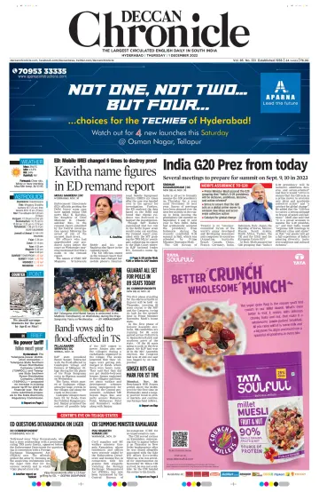Deccan Chronicle - 1 Dec 2022