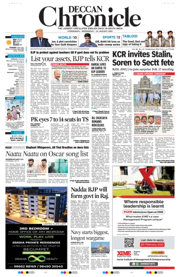 Deccan Chronicle - 25 Jan 2023
