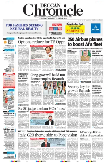 Deccan Chronicle - 15 Feb 2023