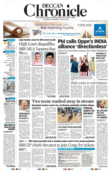 Deccan Chronicle - 26 Jul 2023