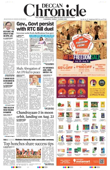 Deccan Chronicle - 6 Aug 2023