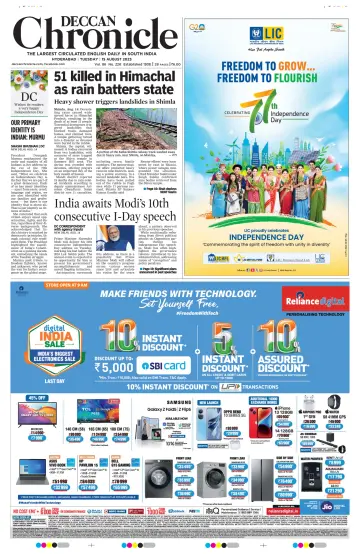 Deccan Chronicle - 15 Aug 2023