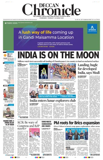 Deccan Chronicle - 24 Aug 2023