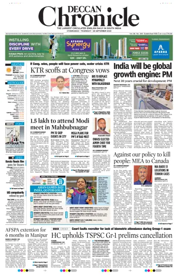 Deccan Chronicle - 28 Sep 2023
