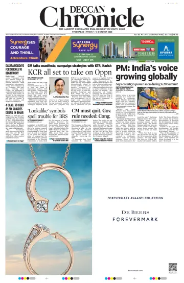 Deccan Chronicle - 13 Oct 2023