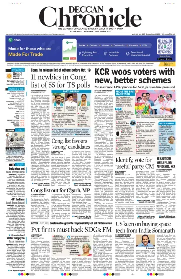 Deccan Chronicle - 16 Oct 2023