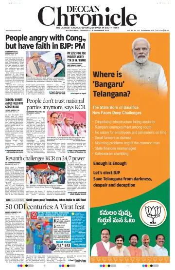 Deccan Chronicle - 16 Nov 2023