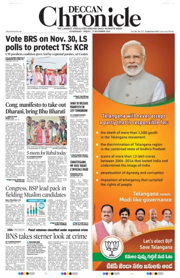 Deccan Chronicle - 17 Nov 2023