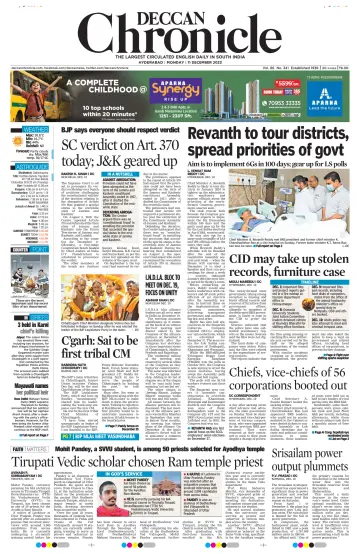 Deccan Chronicle - 11 Dec 2023