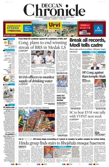 Deccan Chronicle - 4 Apr 2024