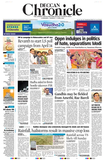 Deccan Chronicle - 11 Apr 2024