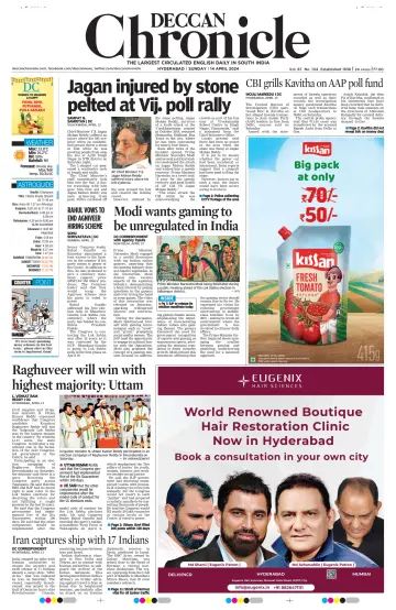 Deccan Chronicle - 14 4月 2024