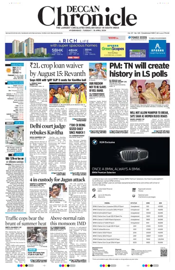 Deccan Chronicle - 16 Apr 2024