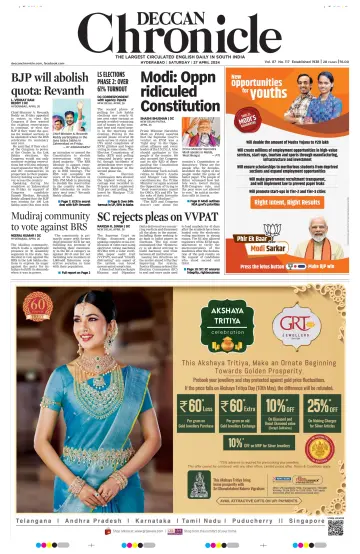 Deccan Chronicle - 27 Apr. 2024