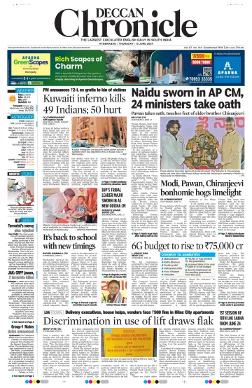 Deccan Chronicle - 13 Jun 2024