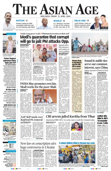 The Asian Age - 12 Apr 2024