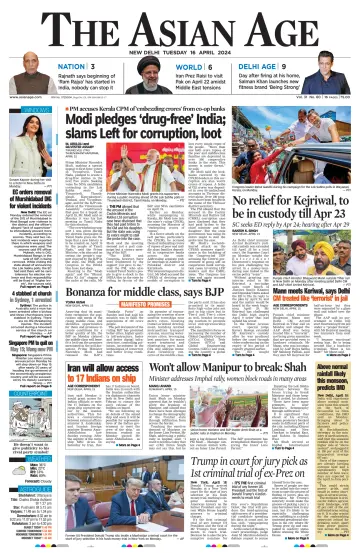 The Asian Age - 16 Apr. 2024