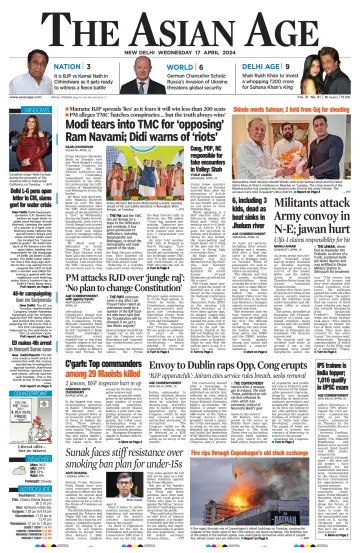 The Asian Age - 17 Apr 2024