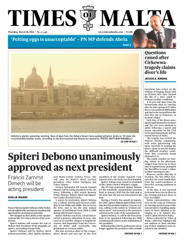 Times of Malta - 28 Mar 2024