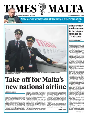 Times of Malta - 1 Apr 2024
