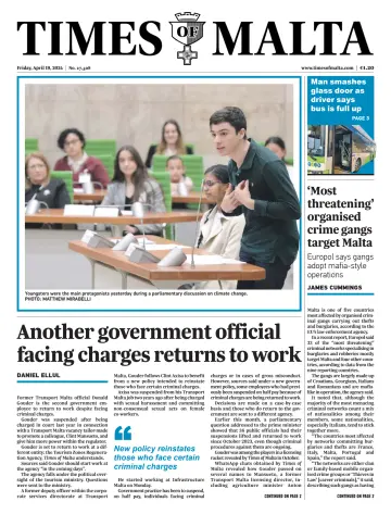 Times of Malta - 19 Apr. 2024