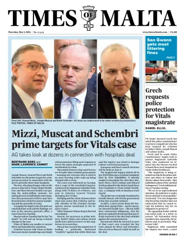 Times of Malta - 2 May 2024