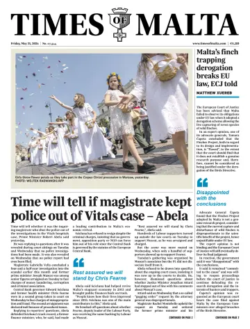 Times of Malta - 31 май 2024