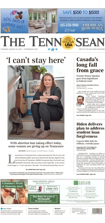 The Tennessean - 25 Aug 2022