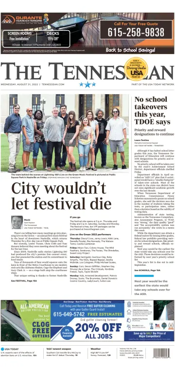 The Tennessean - 31 Aug 2022