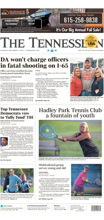 The Tennessean - 17 Sep 2022