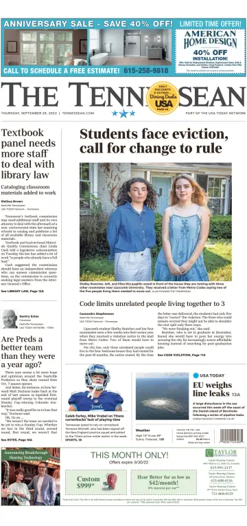 The Tennessean - 29 Sep 2022
