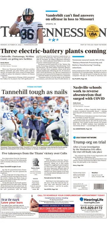 The Tennessean - 24 Oct 2022
