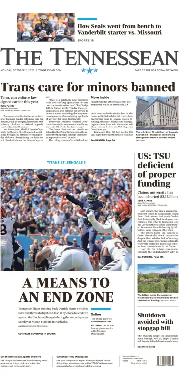 The Tennessean - 2 Oct 2023