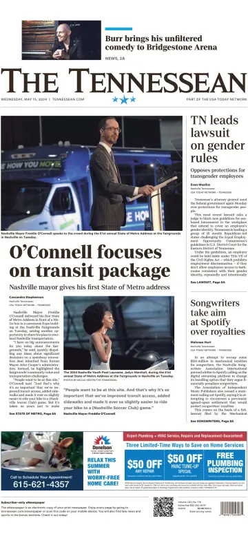 The Tennessean - 15 mayo 2024