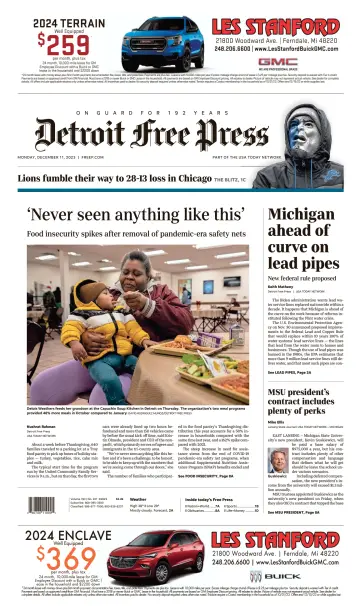 Detroit Free Press - 11 Dec 2023