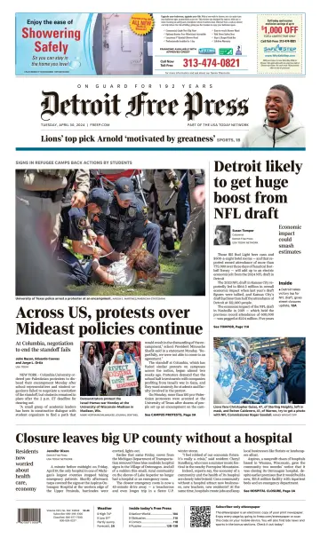 Detroit Free Press - 30 avr. 2024